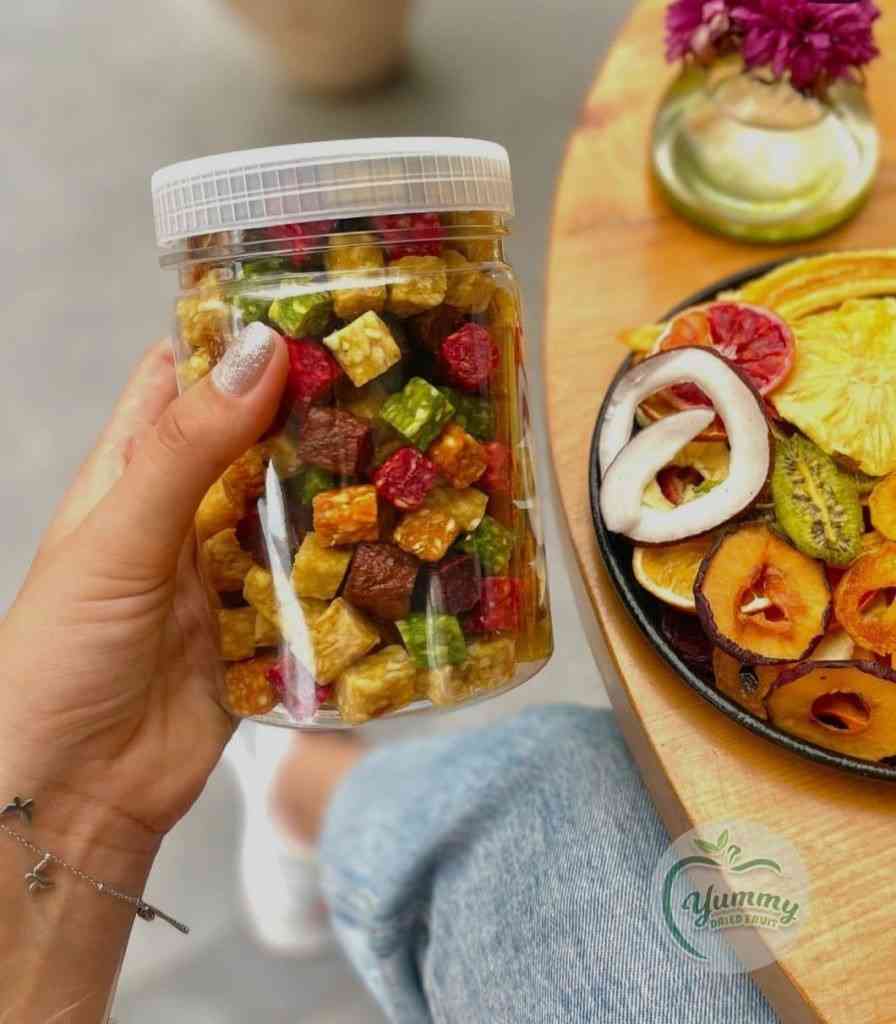 تصویر 1 از میوه خشک میکس حبه قندی مناسب پذیرایی و مهمانی